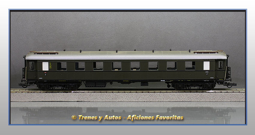 Coche pasajeros Tipo B4i - DRG